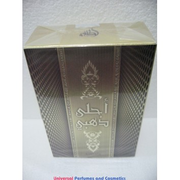 AHLA DHABI أحلي ذهبي  By Lattafa Perfumes (Woody, Sweet Oud, Bakhoor) Oriental Perfume100 ML SEALED BOX 